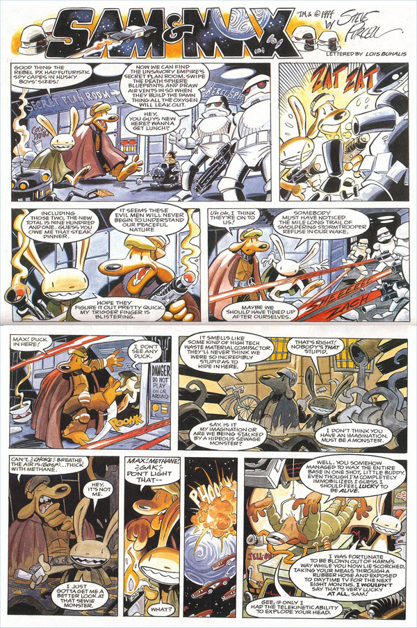 Comic Books - Sam & Max